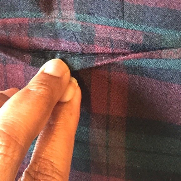 Noose & Monkey Ginsberg Plaid Double Breasted Waistcoat Vest Skull Print Back - Picture 5 of 16